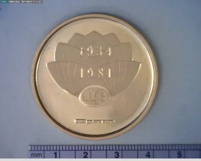 Medalla Nafinsa. 47 Aniversario (1981)