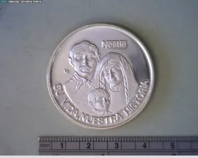 Medalla Nestlé. 60 Aniversario (1990)