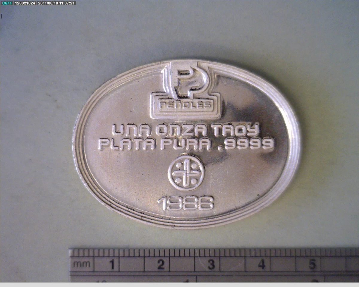 Medalla Peñoles (1986) (anverso)