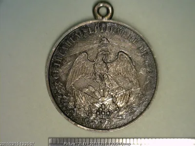 Medalla Porfirio Díaz. El Estado de Chihuahua (1891)