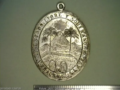 Medalla Premio. 1878. Estado de Veracruz (1878)