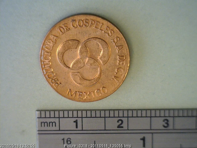 Medalla Productora de Cospeles, S.A. de C.V (anverso)