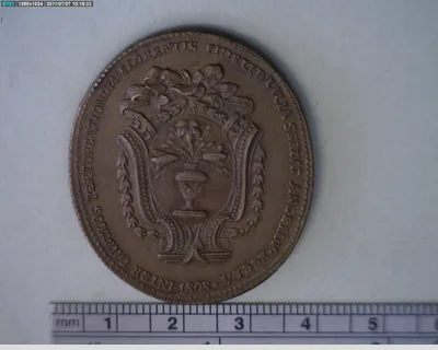 Medalla Puebla. El Cabildo Eclesiástico (1808)