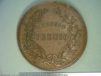 Medalla Puebla. Sociedad Poblana de Artesanos (1895)