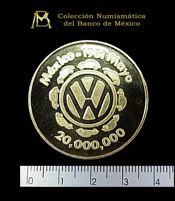 Medalla Puebla. Volkswagen (1981)