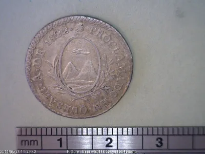 Medalla Quetzaltenango, Guatemala. Agustín I (1822)