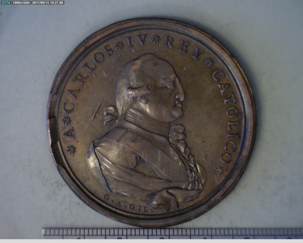 Medalla San Miguel el Grande. José María Loreto (1791) (anverso)