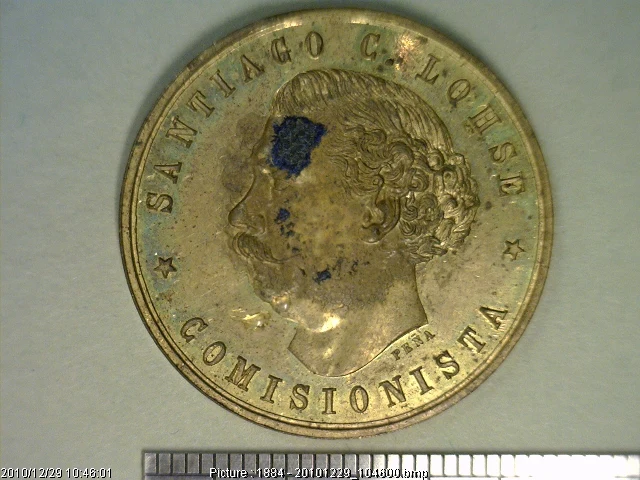 Medalla Santiago C. Lohse (anverso)