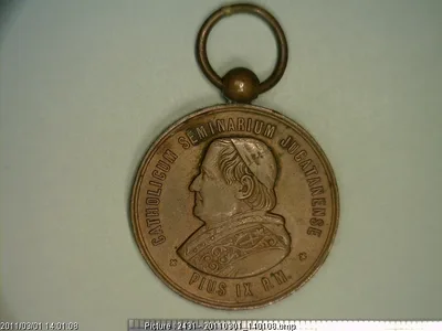 Medalla Seminario Conciliar de Yucatán