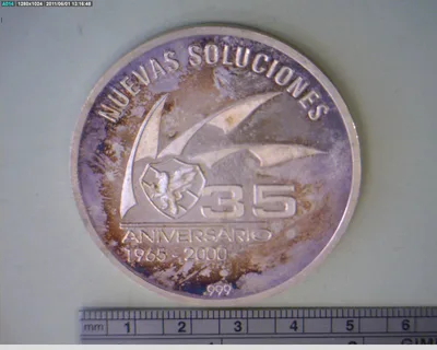 Medalla Servicio Panamericano. 35 Aniversario (2000)