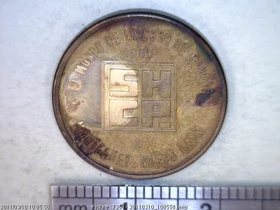 Medalla SHCP / Casa de Moneda. Xochipilli (1980)