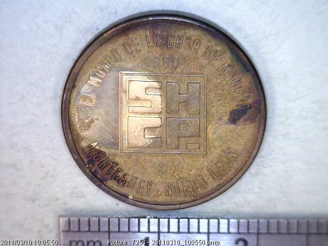 Medalla SHCP / Casa de Moneda. Xochipilli (1980) (anverso)