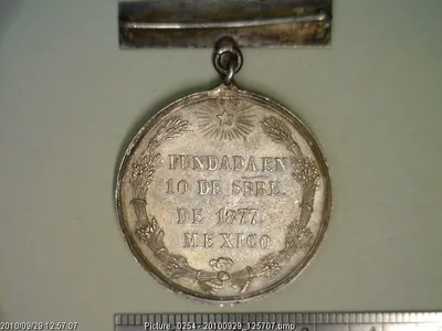 Medalla Sociedad de Socorros Mutuos Ramo de Panadería (1877)