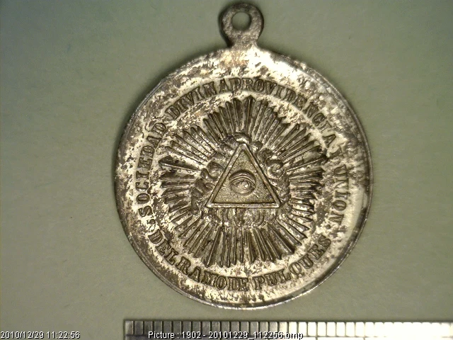 Medalla Sociedad Divina Providencia y Unión del Ramo de Pulques (anverso)