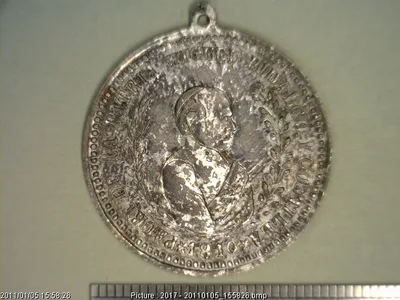 Medalla Sociedad Filantrópica de Hidalgo de Socorros Mutuos (1867)