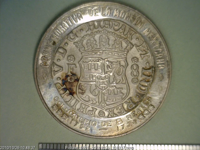 Medalla Sociedad Numismática de México (1972) (anverso)
