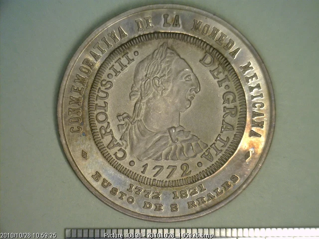 Medalla Sociedad Numismática de México (1973) (anverso)