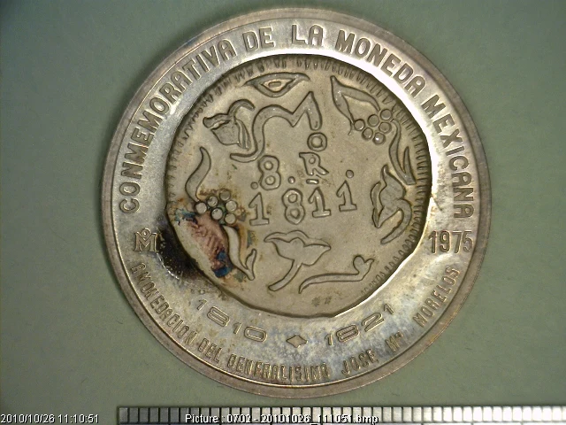 Medalla Sociedad Numismática de México (1975) (anverso)