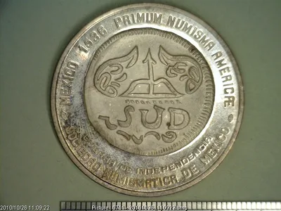 Medalla Sociedad Numismática de México (1975)