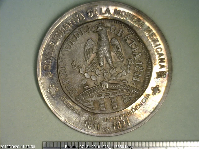 Medalla Sociedad Numismática de México (1976) (anverso)