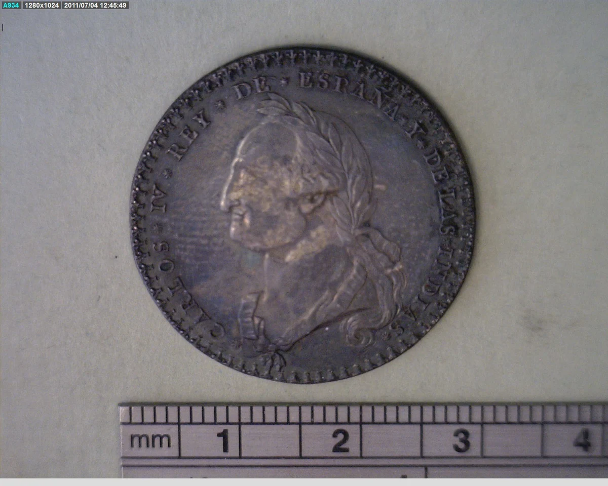 Medalla Tabasco. Lorenzo Santa María (1790) (anverso)