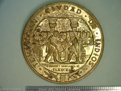 Medalla Tehuacán, Puebla (1960)