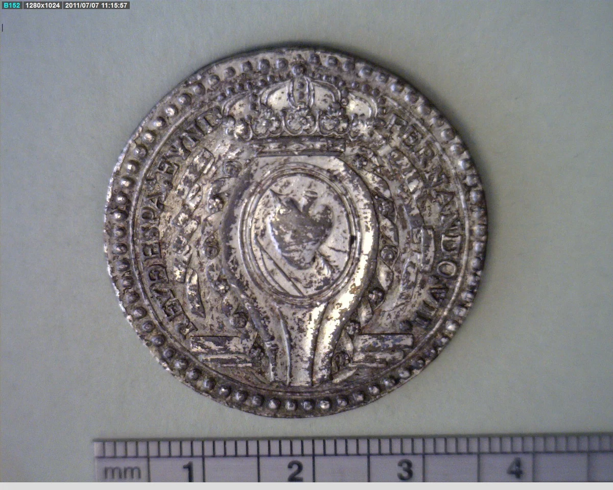 Medalla Toluca (1809) (anverso)