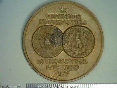 Medalla V Convención Numismática Internacional (1977)