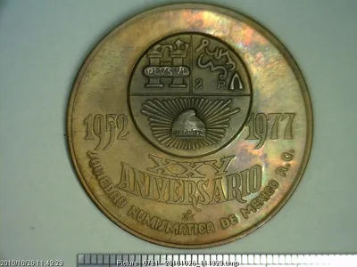 Medalla V Convención Numismática Internacional (1977)