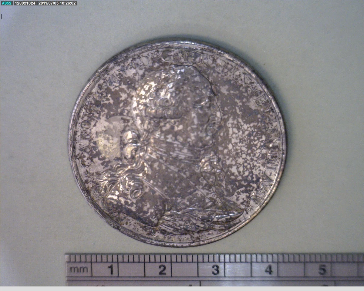 Medalla Veracruz. Sebastián Pérez (1789) (anverso)