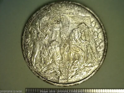 Medalla Zacatecas. 400 Aniversario (1946)