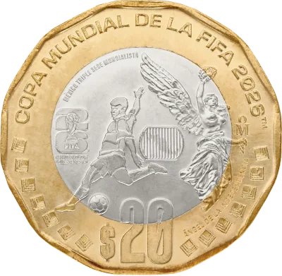 La moneda CDMX del Mundial 2026: la única sede que estuvo en los tres mundiales