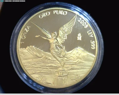 Onza Libertad Oro 2008 Proof