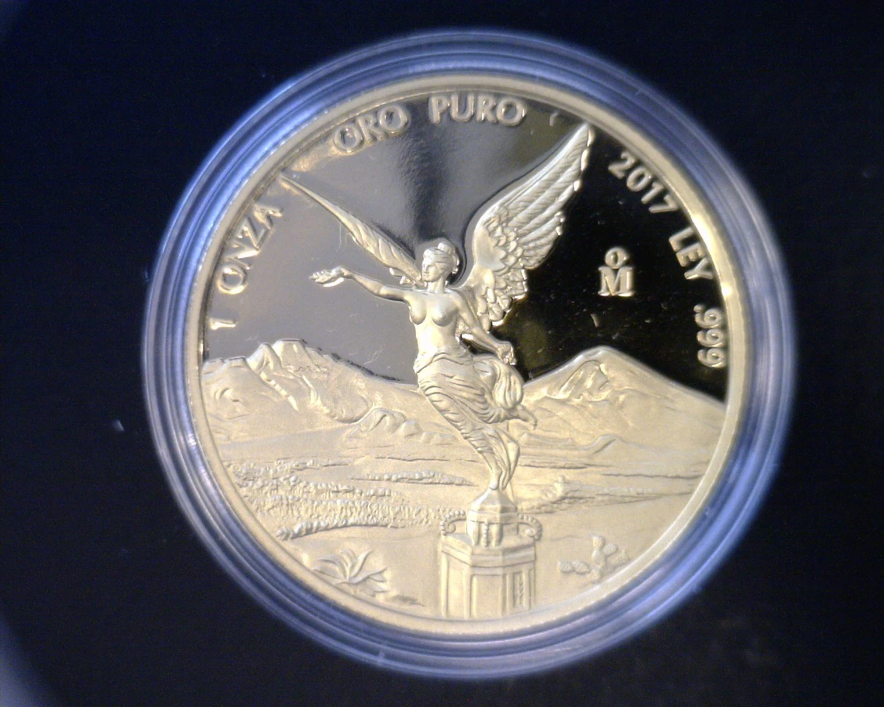 Onza Libertad Oro 2017 Proof · Reverso