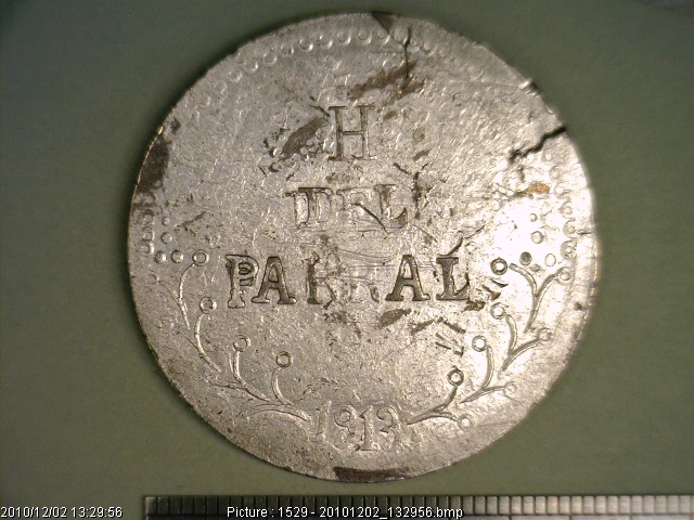 Anverso de moneda 1 peso Peso Caballito 1913, plata 0.999
