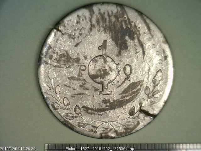 Peso Caballito 1913 · Reverso