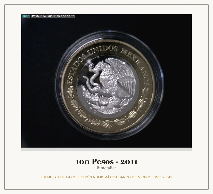 Moneda destacada de la serie Peso Caballito