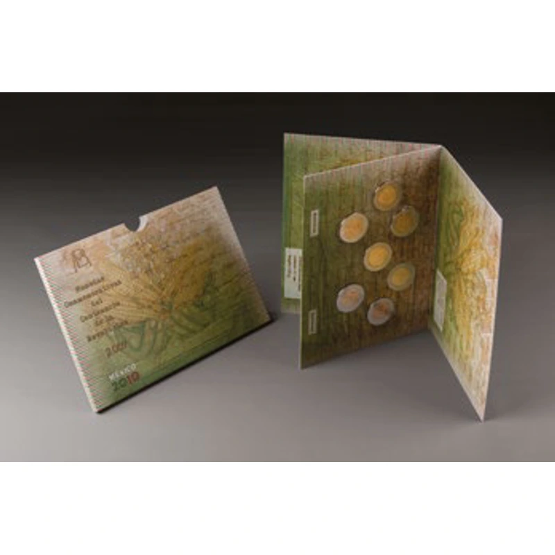 Imagen de moneda Set 5 Pesos Centenario de la Revolución, bimetálica