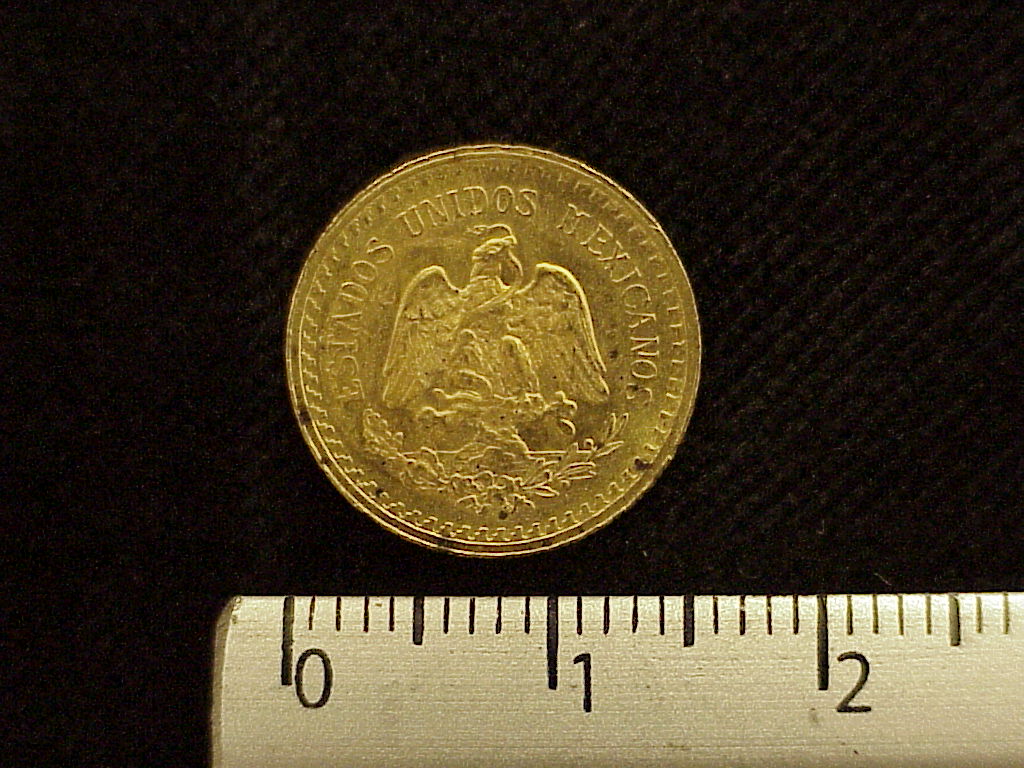 2½ Pesos Hidalgo Oro 1947 (anverso)