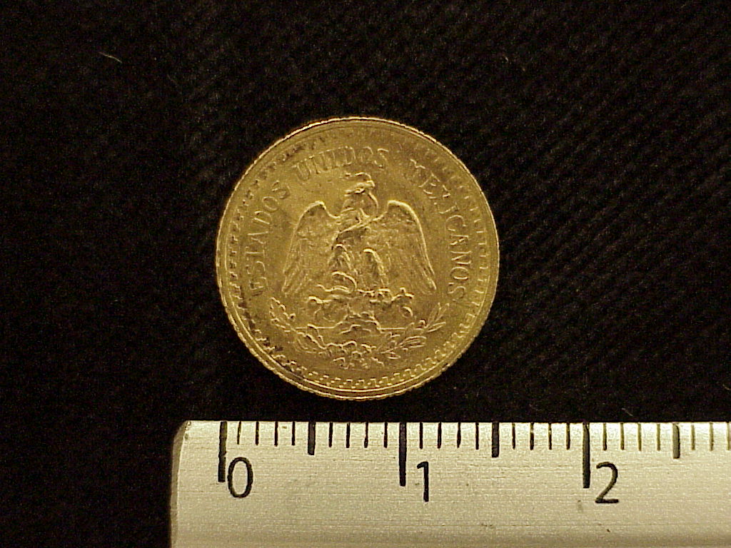 2½ Pesos Hidalgo Oro 1948 (anverso)