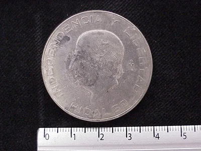 10 Pesos Plata 1956 (reverso)