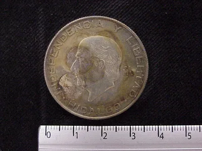 5 Pesos Plata 1956 (reverso)