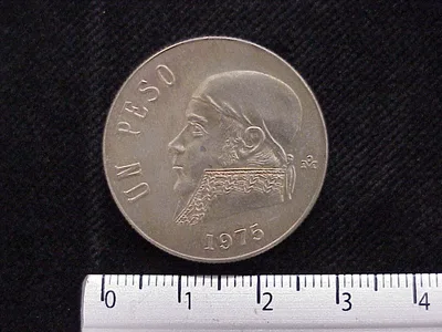 1 Peso Cuproníquel 1975 (reverso)