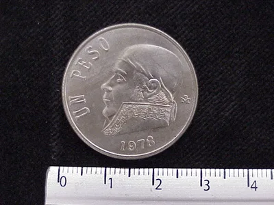 1 Peso Cuproníquel 1978 (reverso)