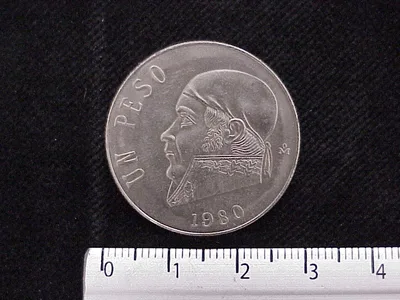 1 Peso Cuproníquel 1980 (reverso)