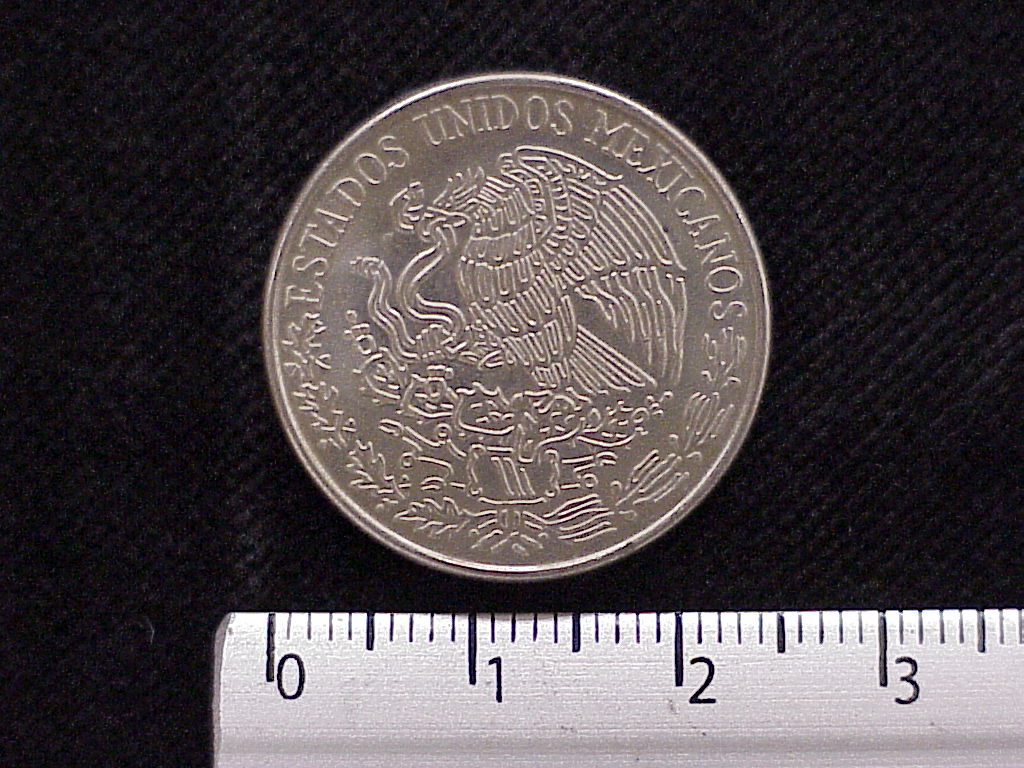 50 Cuproníquel 1971 . Inventario Banxico 11923 (anverso)