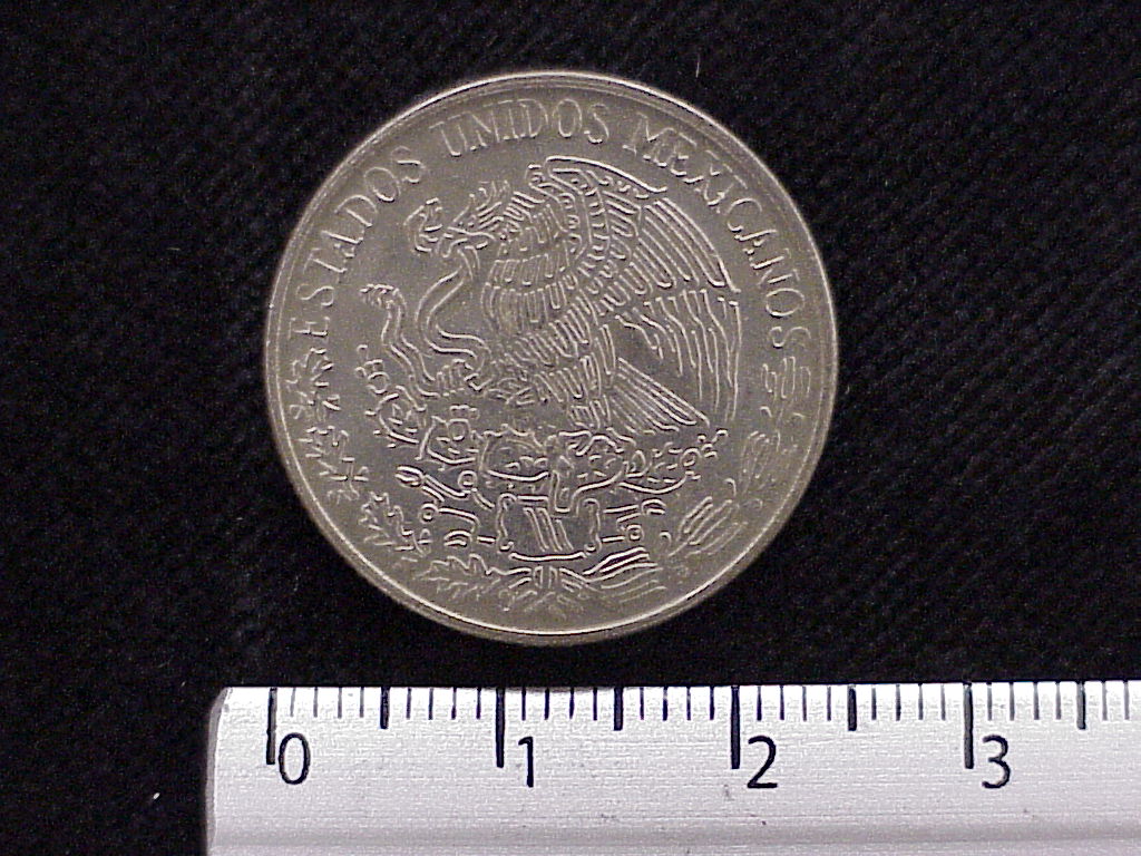 50 Cuproníquel 1972 . Inventario Banxico 11929 (anverso)
