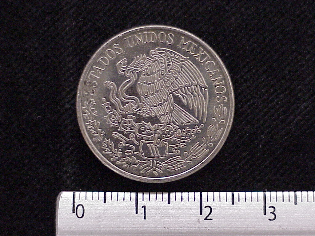 50 Cuproníquel 1975 . Inventario Banxico 11932 (anverso)