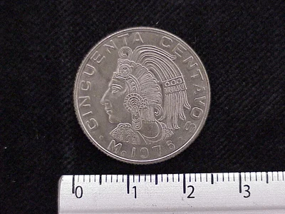 50 Centavos Cuproníquel 1976