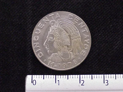 50 Centavos Cuproníquel 1978